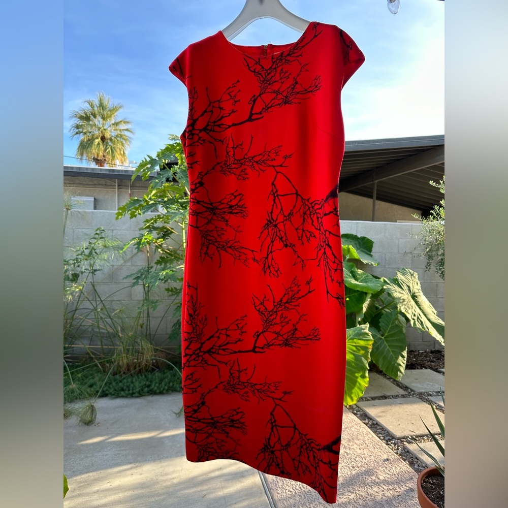Red and Black New York & Company Dress